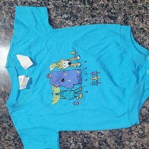 Onesie size 24 month 100% cotton  Alaska blue NWT super CUTE!!